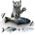 thumbnail image 2 of Without Cat Nip Version - Electric Jumping Fish Simulation Electric Fish Toy, 2 of 11