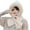 Beige, variant on ZQUUVOU Women's Winter Hooded Scarf Fluffy Beanie Hats Thicken Plush Warm Solid Color Hat Scarf Neck Scarf Earmuffs Hat Beige