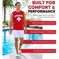 thumbnail image 2 of Officially Licensed Lifeguard Muscle Tank, Tee Shirt For Men, Adults, Unisex., 2 of 7