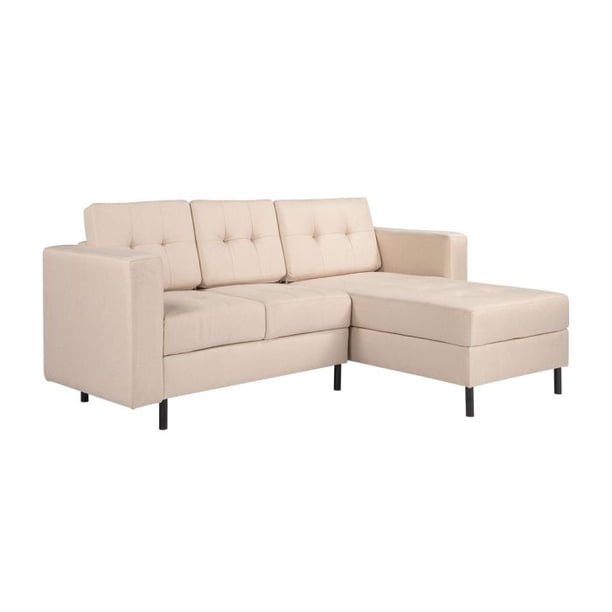 Sala esquinera derecha Leonora - Beige Gaia Herbs Contemporáneo
