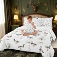 thumbnail image 4 of Manfei Mallard Duck Pattern 7 Pieces Full Size Bedding Sets,Farmhouse Animal Full Size Bed in a Bag, 4 of 7
