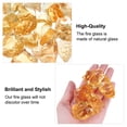 thumbnail image 3 of Fire Glass for Fire Pit, 2-3mm(1/9") High Luster Natural Glass Rocks, Brown, 3 of 3