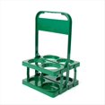 thumbnail image 1 of Portabebidas de Plástico Plegable con 4 Orificios, Portabebidas Reutilizable con Asa Portabebidas Portátil Verde, 1 of 5