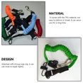 thumbnail image 3 of Kayak Paddle Leash Stretchable Fishing Rod Lanyard Outdoor Storage Rack Multifunctional High-Elastic Colorful Anti-Lost Rope Accessory Green, 3 of 9