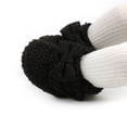 thumbnail image 4 of Luxsea Baby Booties for Boys Girls with Bowknot Soft Lining Non Slip Gripper Newborn Infant Slipper Socks Toddler First Walker Crib Shoes 0-18 Months, 4 of 6