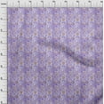 thumbnail image 4 of oneOone Silk Tabby Violet Fabric Batik Dress Material Fabric Print Fabric By The Yard 42 Inch Wide, 4 of 5