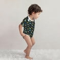 thumbnail image 4 of Daiia Dinosaur Printed Unisex-Baby Short Sleeve Onesies Bodysuits Baby Climbing Clothes Soft and Comfortable Romper with Expandable Shoulder Design-9M, 4 of 8