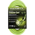 thumbnail image 2 of Flexzilla Pro Extension Cord, 14/3 AWG SJTW, 25 ft., Lighted Plug, Indoor/Outdoor, ZillaGreen - FZ512725, 2 of 9