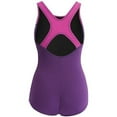thumbnail image 3 of dolfin women's conservative color-block swimsuit, 3 of 3