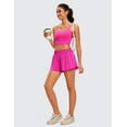 thumbnail image 3 of CRZ YOGA 2 in 1 Flowy Running Shorts for Women High Waisted Athletic Skorts, 3 of 5
