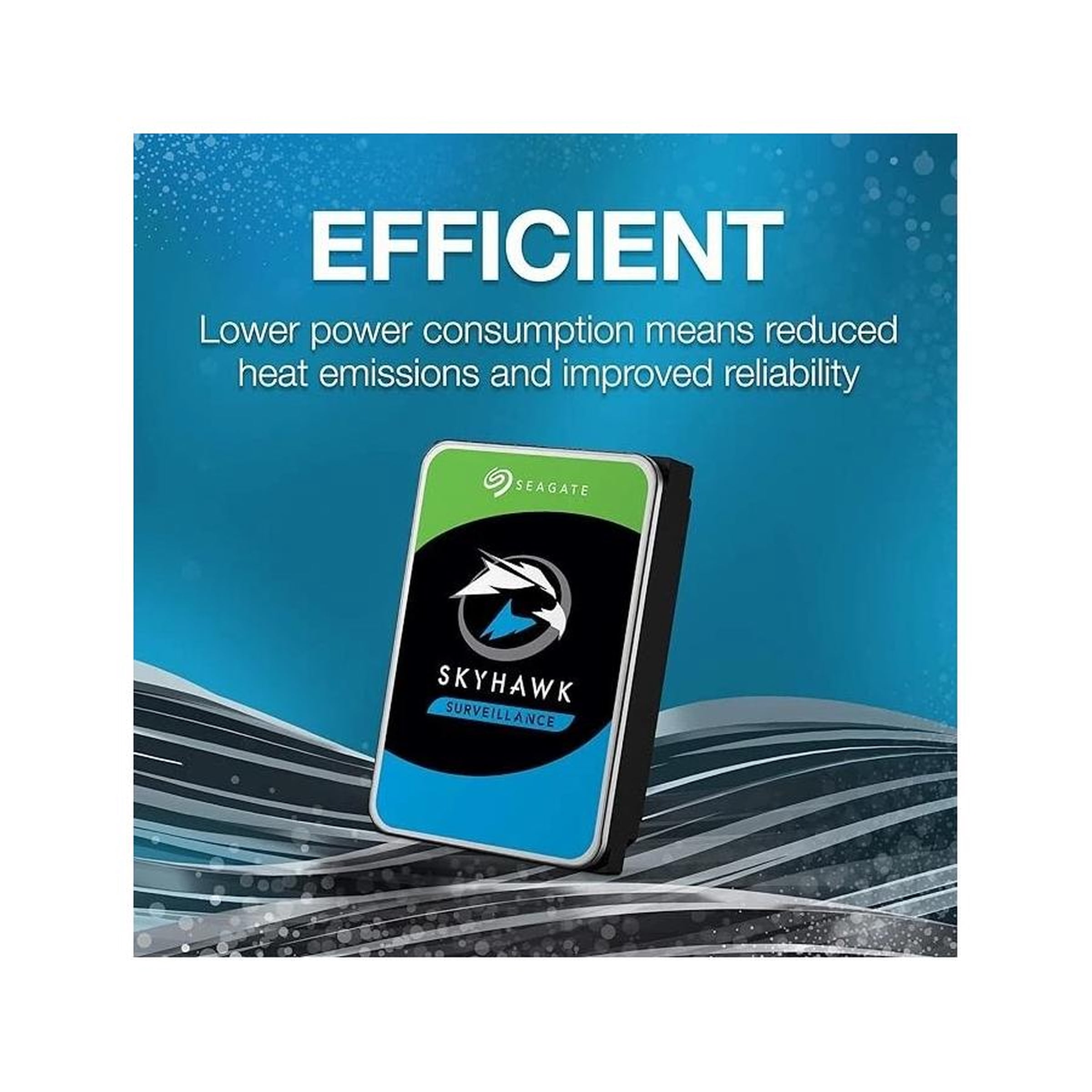 Seagate Skyhawk 2TB Video Internal Hard Drive HDD – 3.5 Inch SATA 6Gb/s 64MB