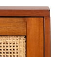 thumbnail image 6 of SAFAVIEH Erica 2-Drawer Nightstand Natural / Black, 6 of 7