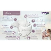 Bambo Nature Diapers, Disposable Baby Diapers, Skin-Friendly, Size 4, 15-31 lbs, 27 Count, 6 Packs, 162 Total