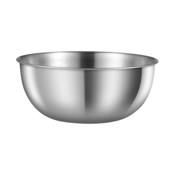 FSAGAE Stainless Steel Camping Bowl Lightweight Metal Food Bowl for Hiking Picnic Outdoor Kitchen 7.7x3.3in Silver