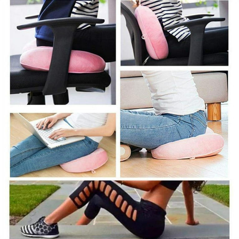 Deodar Women's Memory Foam Orthopedic Seat Cushion Pelvic Pillow Lifts  Buttocks Relieves Leg Pressure for Beautiful Buttocks