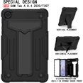 thumbnail image 3 of EpicGadget Samsung Galaxy Tab A 8.4 (2020) Case, Heavy Duty Shockproof Rugged High Impact Protective Cover Case with Kickstand for Galaxy Tab A 8.4 Inch (SM-T307) 2020 Released (Black/Black), 3 of 5