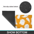 thumbnail image 6 of Orange Halloween Cute Ghosts Kitchen Rugs Sets Of 2,Anti Fatigue Kitchen Mat Rugs Non Slip Washable,Decorative Kitchen Floor Mats for Kitchen,Sink,Laundry,17"x30"+17"x47", 6 of 7