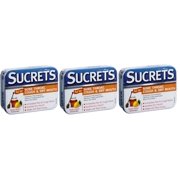 Sucrets Sore Throat, Cough & Dry Mouth Lozenges Honey Lemon, 18 CT (Pack of 3)