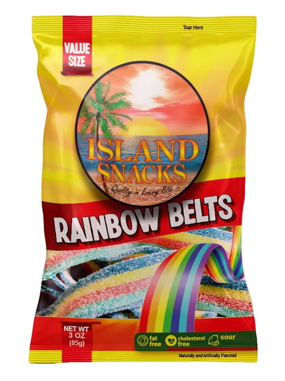 Rainbow Belts, 3 oz (6-Pack)