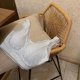 thumbnail image 2 of Ropa interior de látex con encaje para mujer, sujetador de una pieza sin costuras sexy con escote en V profundo, belleza en los hombros y espalda, dulce y ligero para verano, 2 of 5
