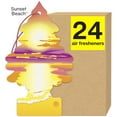 thumbnail image 3 of Little Trees Air Freshener Sunset Beach Fragrance 24-Pack, 3 of 9