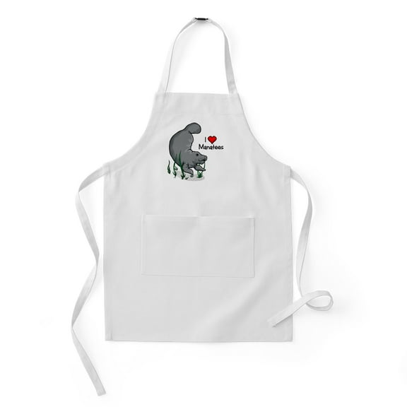 CafePress - Manatee10x10lv - Kids Apron