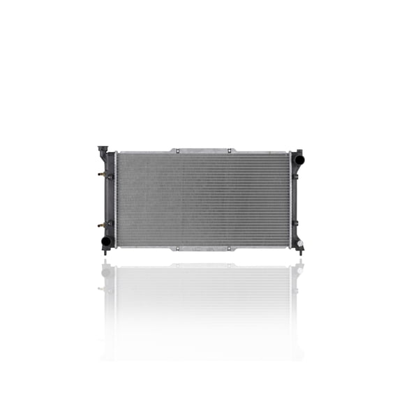 Radiator - Pacific Best Inc. Fit/For 1839 95-99 Subaru Legacy/Outback Automatic L4 2.2L, May'97-99 2.5L - Plastic Tank Aluminum Core, 1-Row