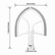 thumbnail image 5 of 5 Quart Flex Edge Beater for Kitchen Bowl-lift Stand Mixer, Paddle with Silicon Scraper, Dishwasher Banmo, 5 of 5