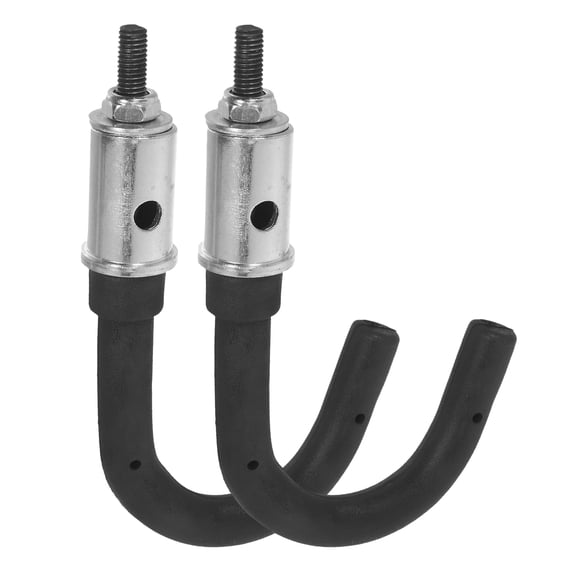 Homoyoyo Heavy Duty Telescoping Ladder Hooks, Anti- Plastic and Metal Design, 2-Pack for Use