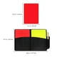 thumbnail image 4 of Juego de 2 juegos de tarjetas de árbitro de fútbol, ​​hoja de puntuación de árbitro, suministros de lápiz para árbitro, 4 of 6