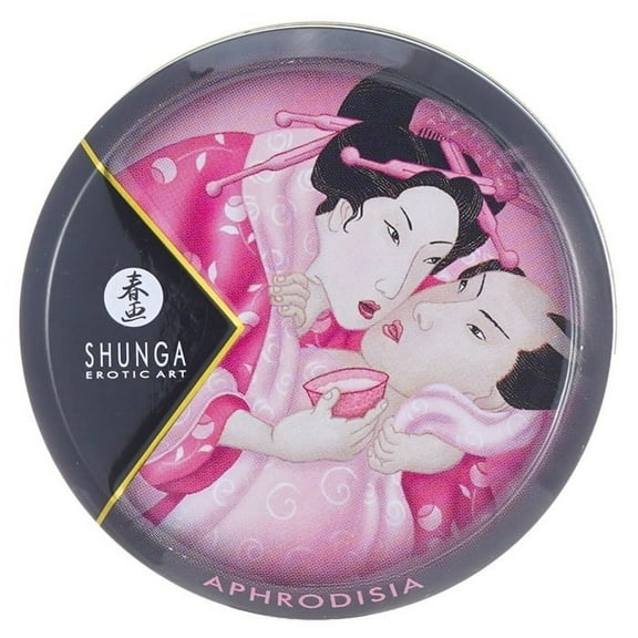 SHUNGA Mini Massage Candle - Aphrodisia / Rose Petals 30ml/1oz