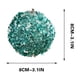 thumbnail image 2 of Adornos para árbol de Navidad de 8 cm - Decoraciones colgantes de espuma de lentejuelas, decoración navideña brillante para árbol festivo, 2 of 6