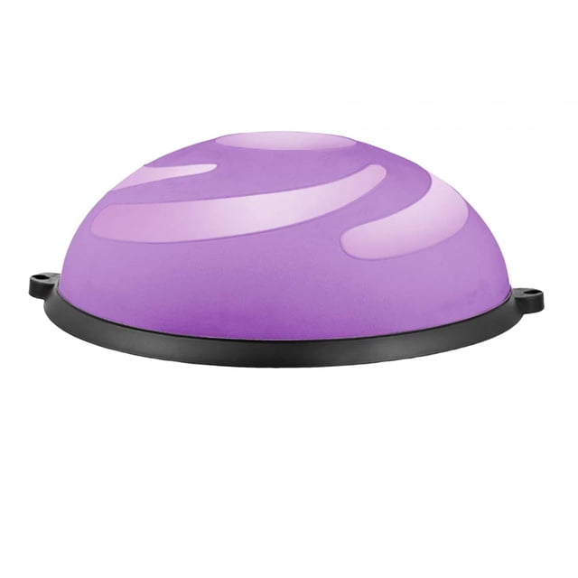 Bola de velocidad , bola de equilibrio de semicírculo inflable para Fitness, baile Dia 58cm Púrpura A Zulema Bola de velocidad de onda