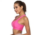 thumbnail image 5 of FENGGHAO Women High Impact Sports Bra with Back Pocket for Running Yoga Workout, Padded Support Women Solid Sport Bra, 5 of 6