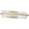 thumbnail image 2 of Quoizel Lighting - LED Bath Fixture - Platinum Glacial 1 Light Contemporary Bath, 2 of 5