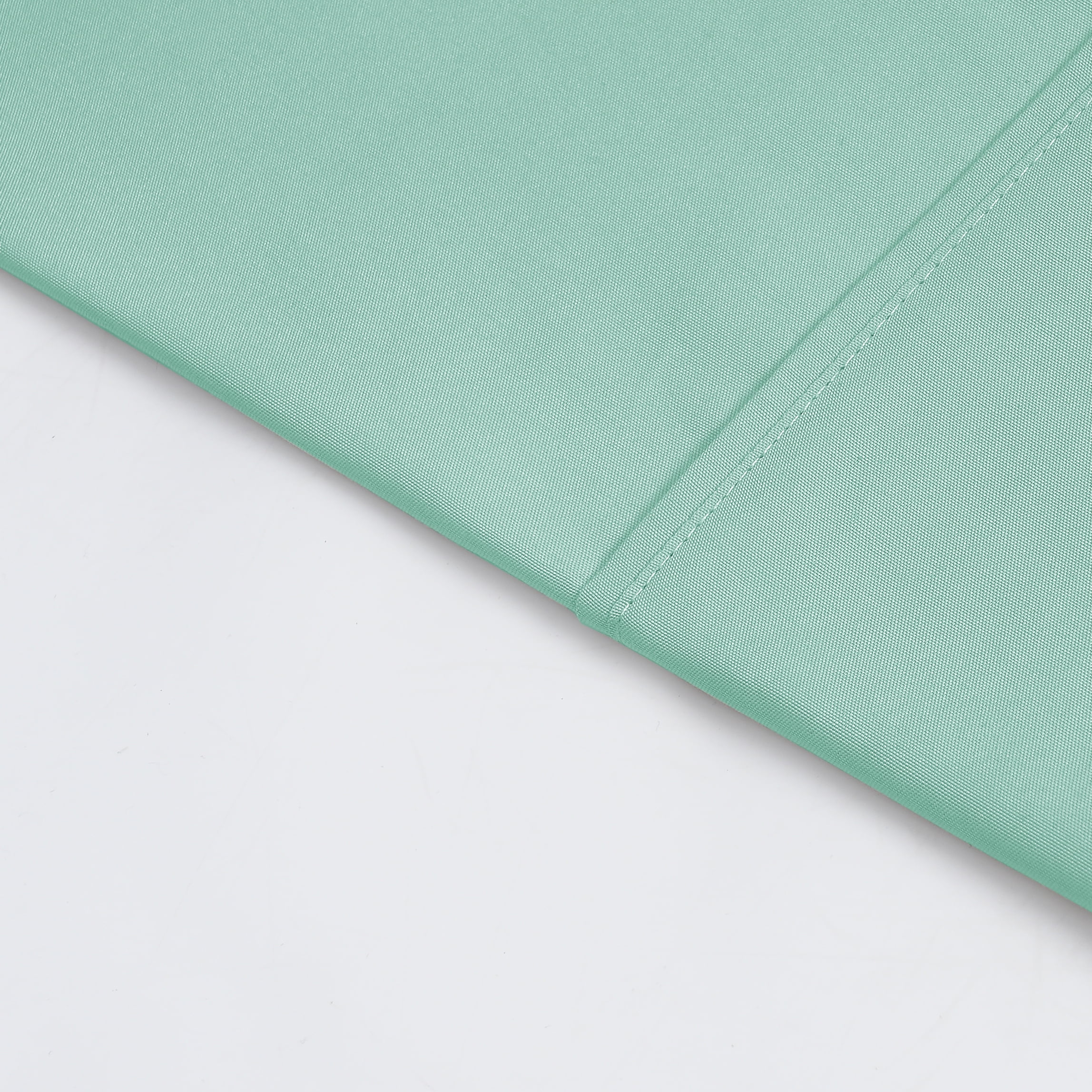 Mainstays Super Soft Brushed Microfiber Pillowcase Set, Green Mint, Standard/Queen, 2 Piece