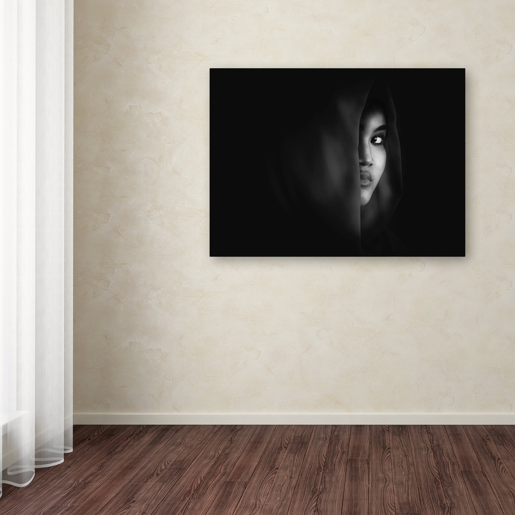 Ivan Marlianto 'Burn Eye' Canvas Art