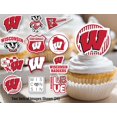 thumbnail image 2 of Wisconsin - Decoración Para Cupcakes (24 Piezas) (Tejones De Wisconsin), 2 of 5