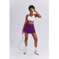 thumbnail image 6 of Pinspark Women's Tennis Skirts High Waisted Pleated Athletic Skort with Pockets Lightweight Golf Running Workout Sports, 6 of 7