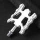 thumbnail image 2 of Ultralight Pedal Aluminum Alloy Bike Pedal Foldable Bike Pedal Accessory (Silver), 2 of 4