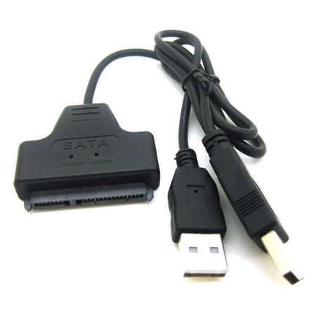 AYA USB 2.0 to 2.5  7+15P 22Pin SATA 2.0 II HDD/SSD Adapter Converter Cable Win/Mac price history on PriceWatchPro