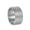 Silver, variant on Mens 10mm Stainless Steel Ring Gold Sand Blast Glitter Finish Ring Polished Statement Band Gold Plated Size 8