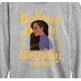 thumbnail image 3 of Disney - Wish - Believe Birthday Wishes - Toddler and Youth Long Sleeve T-Shirt, 3 of 5