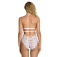 thumbnail image 5 of Odeerbi Crotchless Lingerie Bodysuit for Women 2025 Lace Hollow Out Jumpsuit Pajamas Sexy Underwear Rompers White, 5 of 9