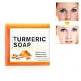 thumbnail image 2 of yelldesk Turmeric Soap Bar for Face & Body - Acne, Dark Spots, Smooth Skin, Natural Handmade Soap For All Skin Types, Turmeric Body Soap For Men and Women, 2 of 9