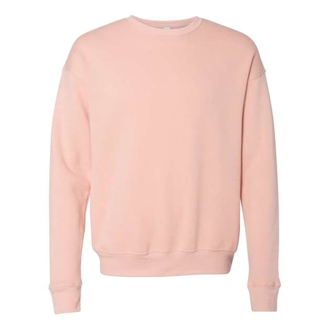 Forro polar con hombros caídos para hombre de Bella + Canvas (3945) -Peach -L bella lienzo 3945