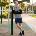 thumbnail image 6 of BRANROY Arm Sleeves for Men UV Protection with Mosquito Repellent - Compression Sleeves for Arms, UPF50+ Sun Protection Sleeves for Outdoor Cycling Golf Baseball Running,Black, 6 of 7