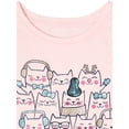 thumbnail image 3 of 365 Kids by Garanimals Girls Long Sleeve Graphic T-Shirt, Sizes 4-10, 3 of 3