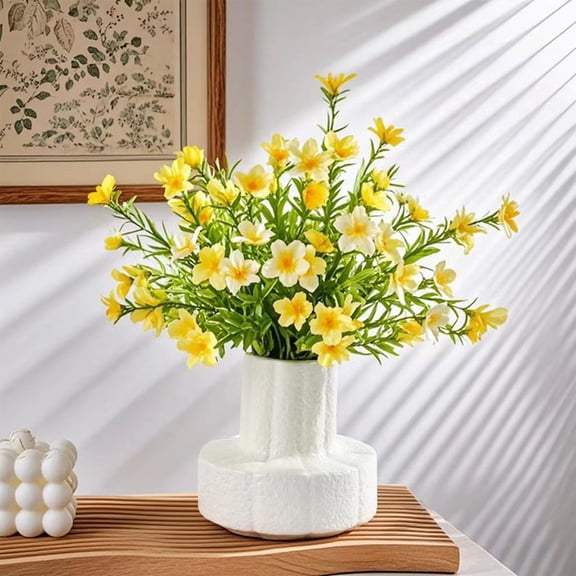 XGFHYJEH Vase, Flower Vase, Vase Decor, Spring Vase, Short Vase, Bouquet Vase, Flower Vases Clearance, Flower Vase Decor, Vase Decorations Clearances
