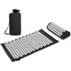 thumbnail image 1 of Acupressure mat and pillow set with bag for neck pain back pain muscle relaxation stress relief black, 1 of 4